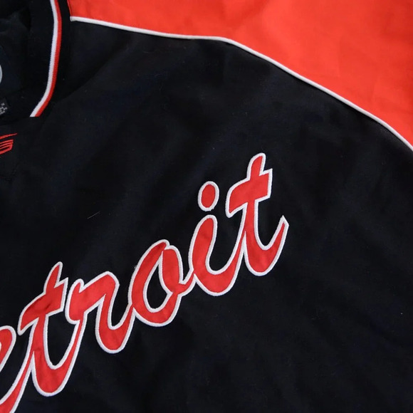 Vintage Giii Official  Licensed Nhl Detroit Red Wings Embroidered Red Jacket L - Picture 10 of 11